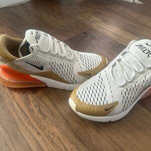 Nike Air Max 270 Flight Gold Black Bone Women's Sneakers